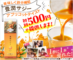 豊潤サジーアプリコットテイスト（初回500円定期）